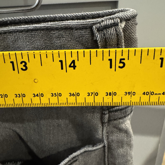 Sundance Primrose‎ Fit Diamond Sequins Gray Skinny Boyfriend Jeans Sz 30 Concert - Picture 7 of 11